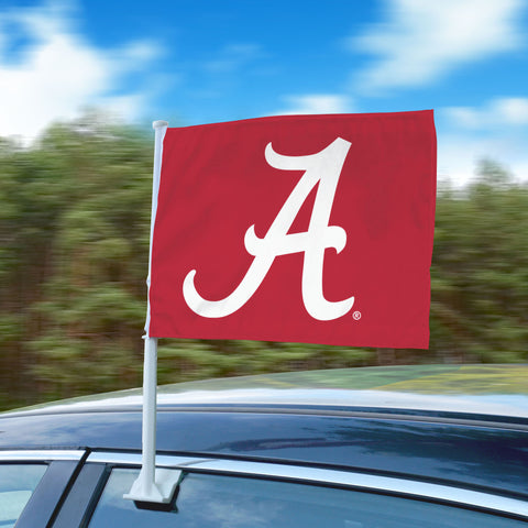 Alabama Crimson Tide Car Flag Large 1pc 11" x 14"