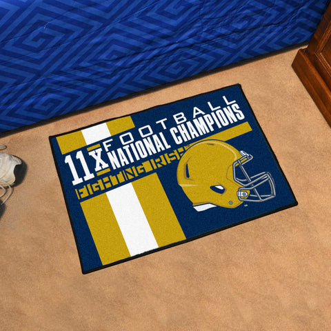 Notre Dame Fighting Irish Dynasty Starter Mat Accent Rug - 19in. x 30in.
