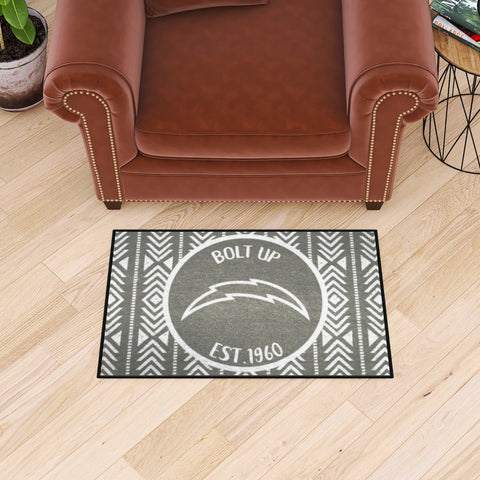 Los Angeles Chargers Southern Style Starter Mat Accent Rug - 19in. x 30in.