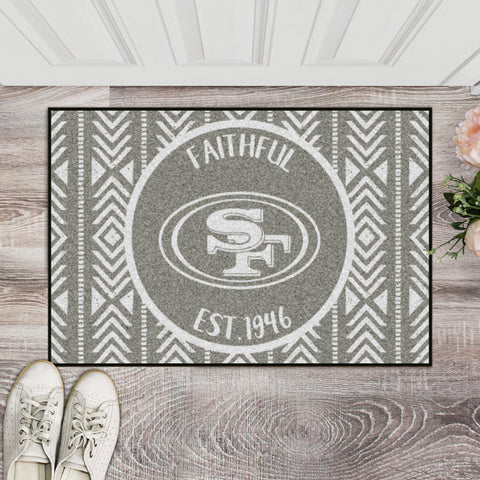 San Francisco 49ers Southern Style Starter Mat Accent Rug - 19in. x 30in.