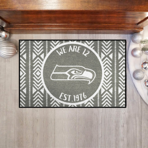 Seattle Seahawks Southern Style Starter Mat Accent Rug - 19in. x 30in.