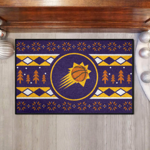 Phoenix Suns Holiday Sweater Starter Mat Accent Rug - 19in. x 30in.