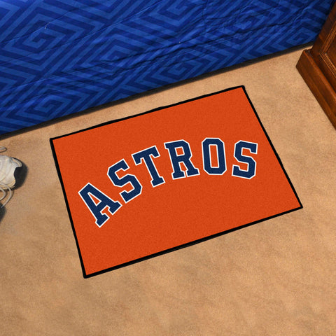 Houston Astros Starter Mat Accent Rug - 19in. x 30in.