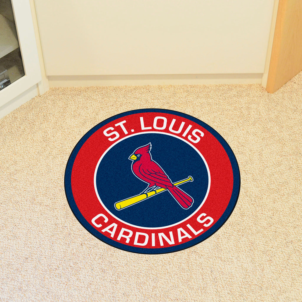 St. Louis Cardinals Roundel Rug - 27in. Diameter