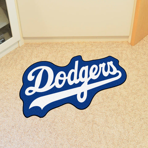 Los Angeles Dodgers Mascot Rug "Dodgers" Wordmark