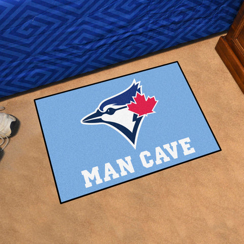 Toronto Blue Jays Man Cave Starter Mat Accent Rug - 19in. x 30in.