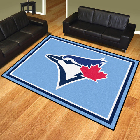 Toronto Blue Jays 8ft. x 10 ft. Plush Area Rug