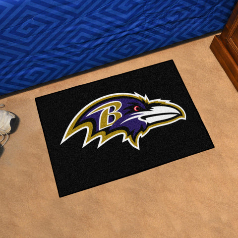 Baltimore Ravens Starter Mat Accent Rug - 19in. x 30in.