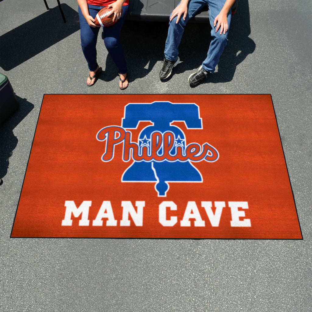 Philadelphia Phillies Man Cave Ulti-Mat Rug - 5ft. x 8ft.