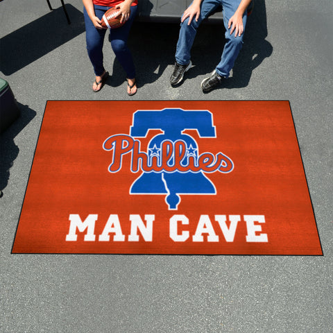 Philadelphia Phillies Man Cave Ulti-Mat Rug - 5ft. x 8ft.