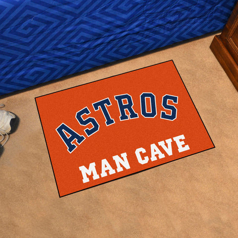 Houston Astros Man Cave Starter Mat Accent Rug - 19in. x 30in.