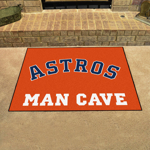 Houston Astros Man Cave All-Star Rug - 34 in. x 42.5 in.