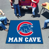 Chicago Cubs Man Cave Tailgater Rug - 5ft. x 6ft.