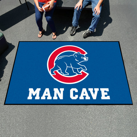 Chicago Cubs Man Cave Ulti-Mat Rug - 5ft. x 8ft.