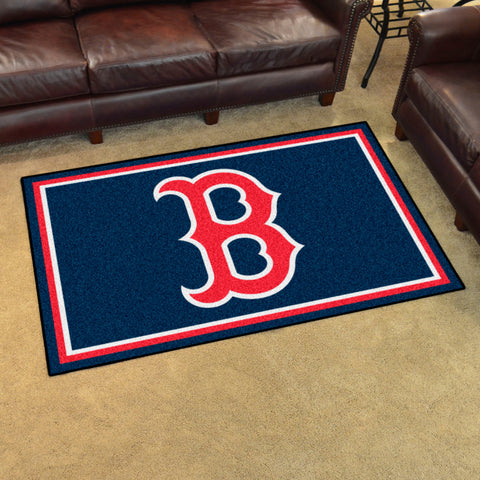 Boston Red Sox 5ft. x 8 ft. Plush Area Rug
