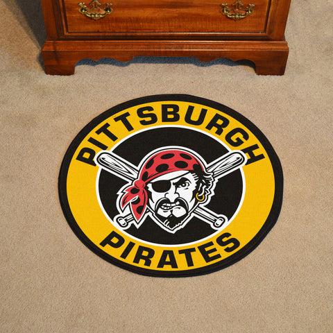 Pittsburgh Pirates Roundel Rug - 27in. Diameter