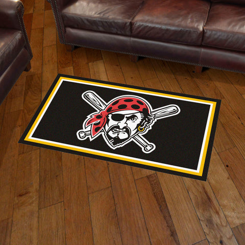 Pittsburgh Pirates 3ft. x 5ft. Plush Area Rug