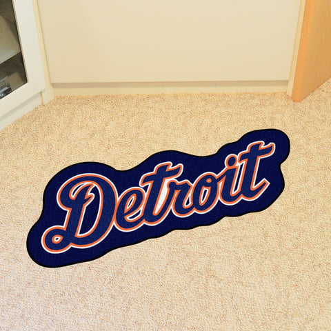 Detroit Tigers Mascot Rug "Detriot" Wordmark