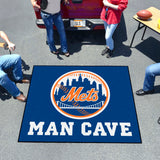 New York Mets Man Cave Tailgater Rug - 5ft. x 6ft.