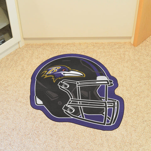 Baltimore Ravens Mascot Helmet Rug