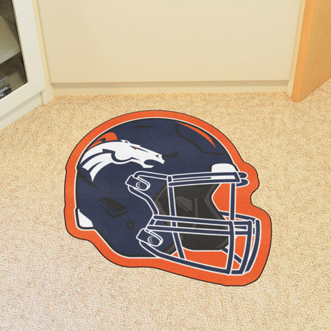 Denver Broncos Mascot Helmet Rug