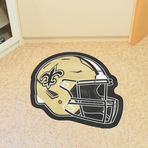 New Orleans Saints Mascot Helmet Rug
