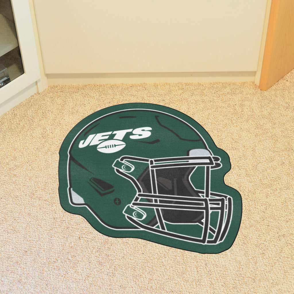 New York Jets Mascot Helmet Rug