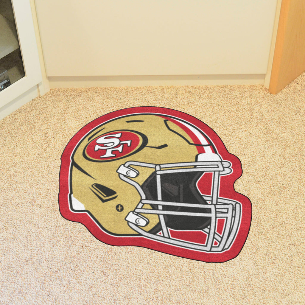 San Francisco 49ers Mascot Helmet Rug