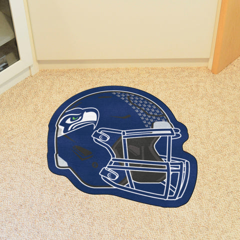 Seattle Seahawks Mascot Helmet Rug