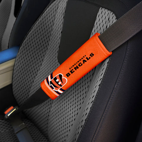 Cincinnati Bengals Team Color Rally Seatbelt Pad - 2 Pieces