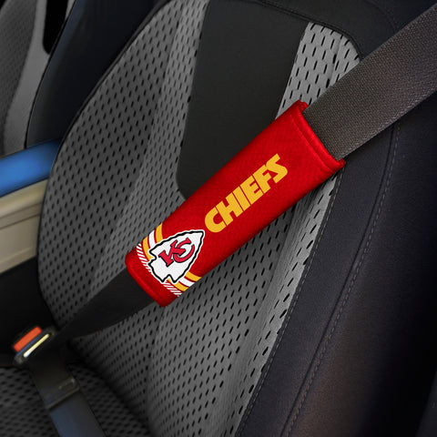 Kansas City Chiefs Team Color Rally Seatbelt Pad - 2 Pieces