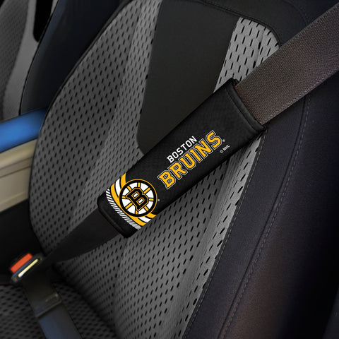 Boston Bruins Team Color Rally Seatbelt Pad - 2 Pieces