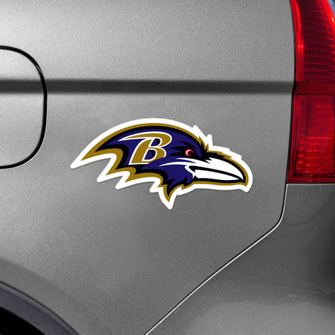Baltimore Ravens Large Team Logo Magnet 10" (8.7329"x8.3078")