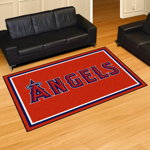Los Angeles Angels 5ft. x 8 ft. Plush Area Rug