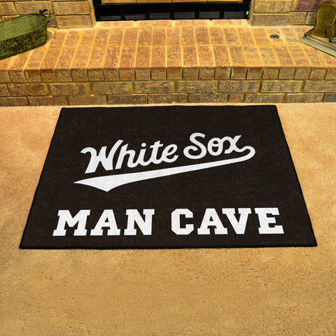 Chicago White Sox Man Cave All-Star Rug - 34 in. x 42.5 in.