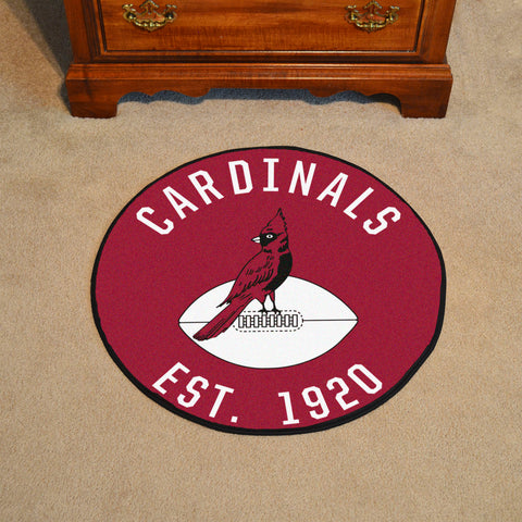 Arizona Cardinals Roundel Rug - 27in. Diameter, NFL Vintage