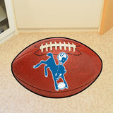 Indianapolis Colts  Football Rug - 20.5in. x 32.5in., NFL Vintage