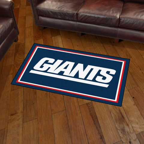 New York Giants 3ft. x 5ft. Plush Area Rug, NFL Vintage