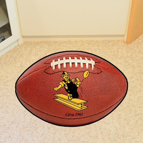 Pittsburgh Steelers  Football Rug - 20.5in. x 32.5in., NFL Vintage