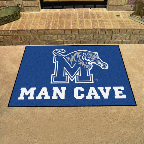 Memphis Tigers Man Cave All-Star Rug - 34 in. x 42.5 in.