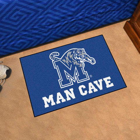 Memphis Tigers Man Cave Starter Mat Accent Rug - 19in. x 30in.