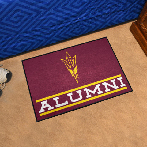 Arizona State Sun Devils Starter Mat Accent Rug - 19in. x 30in. Alumni Starter Mat