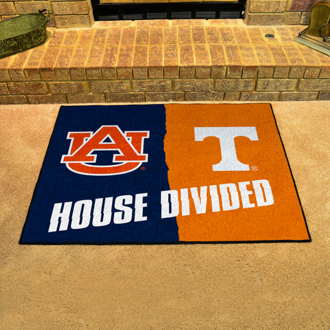 House Divided - Auburn / Tennessee Rug 34 in. x 42.5 in.