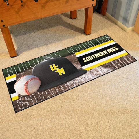 Southern Miss Baseball Runner Rug - 30in. x 72in.