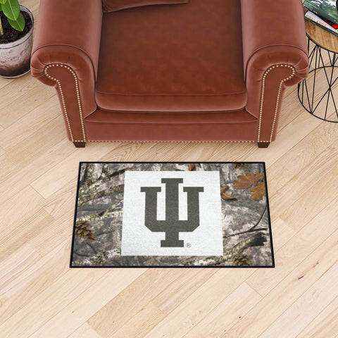 Indiana Hooisers Camo Starter Mat Accent Rug - 19in. x 30in.