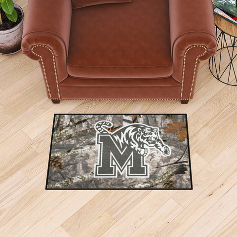 Memphis Tigers Camo Starter Mat Accent Rug - 19in. x 30in.