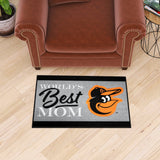 Baltimore Orioles World's Best Mom Starter Mat Accent Rug - 19in. x 30in.