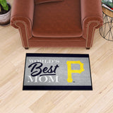 Pittsburgh Pirates World's Best Mom Starter Mat Accent Rug - 19in. x 30in.