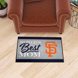 San Francisco Giants World's Best Mom Starter Mat Accent Rug - 19in. x 30in.