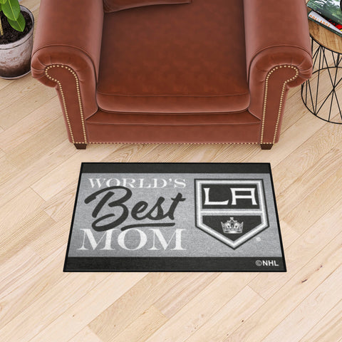 Los Angeles Kings World's Best Mom Starter Mat Accent Rug - 19in. x 30in.